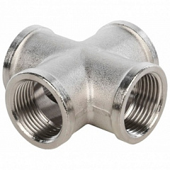 Крестовина Valfex никелированная ВР 1/2