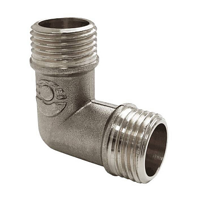 Уголок Valfex никелированный с наружной резьбой НР-НР 1/2