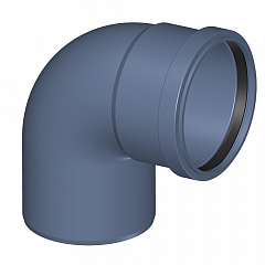 Отвод POLOPLAST POLO-KAL NG PKB DN110 87,5 гр.