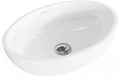 Раковина накладная Sanita Luxe Ringo Slim белая