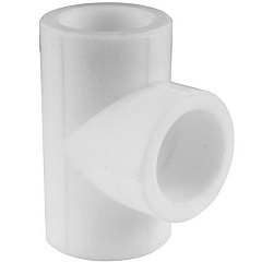 Тройник из полипропилена Valfex 90 БЕЛЫЙ, арт. 10111090