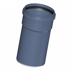 Труба канализационная POLOPLAST POLO-KAL NG с раструбом PKEM DN110 L=150