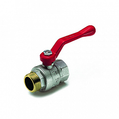 Кран шаровой Tiemme MISTRAL 2361 с алюминиевой рукояткой наруж./внутр. 1 1/4