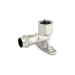 Водорозетка UNI-FITT пресс 22 х 3/4, нержавеющая сталь