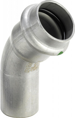 Отвод Viega -вставка НВ 45 18, Sanpress Inox, модель 2326.1