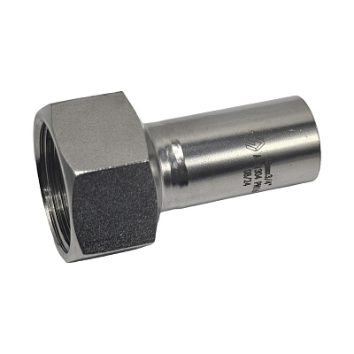 Вставка MVI с переходом на внутреннюю резьбу 22х1/2 из нержавеющей стали