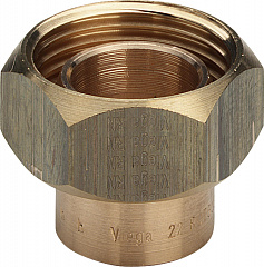 Переходник Viega под пайку 18 мм х G 3/4 НГ, из бронзы (артикул 130367)