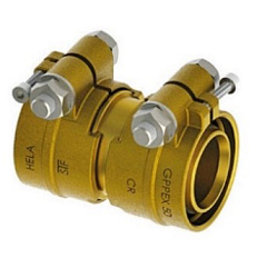 Компрессионный фитинг WAK Thermaflex - двухсторонний WAK90-90/8,2х3