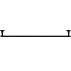 Полотенцедержатель Duravit Starck T настенный 80см чёрный матовый 0099434600