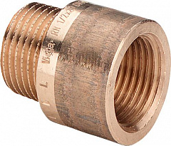 Удлинитель Viega R-резьба бронза модель 3525 1/2x1/2 арт 364854 L 12,5мм