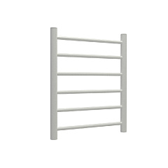 Полотенцесушитель водяной Термодизайн STEEL T (лесенка) W=500, H=600 (6 перекладин) 1/2 ВР белый бархат