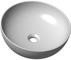 Раковина накладная Ravak Uni 400 B Slim белая