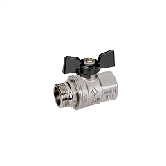 Кран шаровой Bugatti New Jersey 917 3/4 НВ, бабочка