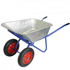 Тачка садовая Belamos двухколёсная 500P до 200 кг