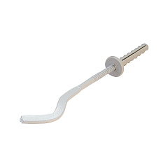 Кронштейн Valfex штыревой плоский с дюбелем 9х260 мм