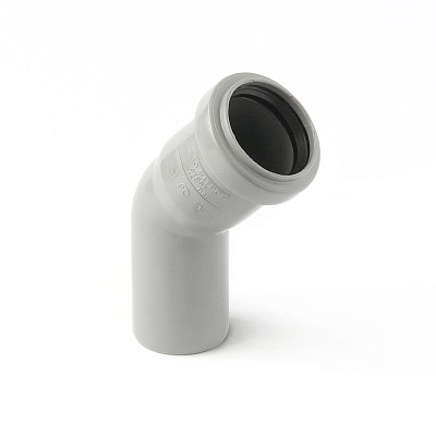 Отвод PRO AQUA Comfort PP 45 градусов 110 внут.канализация
