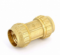 Муфта Tiemme 25 x 25, латунь