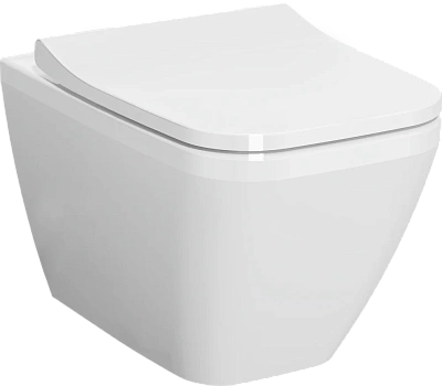 Унитаз подвесной Vitra 7082B003-0075 Integra Square 54 см, безободковый
