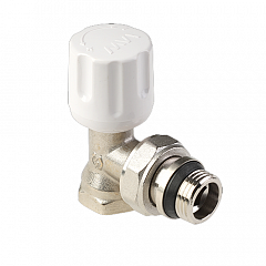 Вентиль радиаторный MVI угловой ручной регулировки с самоуплотняющимся кольцом 1/2