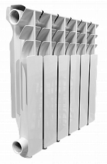Алюминиевый секционный радиатор отопления Valfex OPTIMA Version 2.0 350 / 10 секций