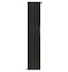 Алюминиевый секционный радиатор отопления Stout Sebino 1800 / 4 секции (черный)