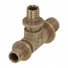 Тройник TECE TECEflex 90 гр. редукционный, 50 х 25 х 50, бронза