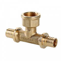 Тройник VALTEC надвижной универсальный с переходом на вн.р. 20(2,8) х 1/2 х 20(2,8)