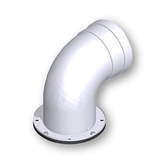 Угол стартовый Termica d=60/100мм COCA23