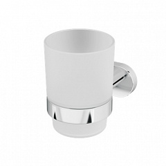 Стакан AM.PM Sense L стеклянный с держателем A7434300