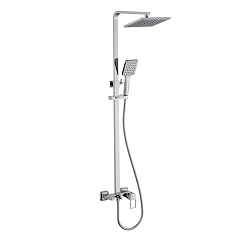 Душевая система IDDIS со смесителем и верхним душем, Bild