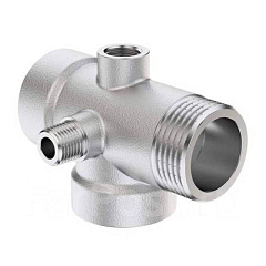 Штуцер Valfex 5-ти выводной никелированный 1 х 80 мм