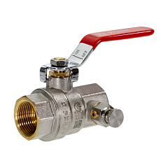 Кран шаровой Ридан полнопроходной BVR-DR (ГОСТ), DN40, PN40, ВР G 1 1/2, Kvs 156 (065B8320RG)