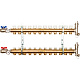 Коллектор Stout распределительный из латуни без расходомеров 1/3/4x12, SMB 0468 000012