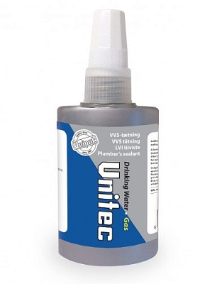 Герметик клеевой анаэробный Unitec Unipak (50 мл) Water