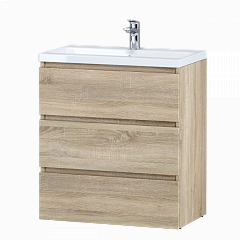 База под раковину AM.PM Gem S M91FSX0752OF напольная, 75 см, светлый дуб