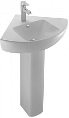 Раковина угловая Jacob Delafon Odeon Up 50х50 белая