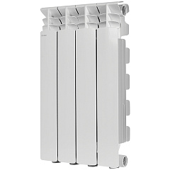 Алюминиевый секционный радиатор отопления Stout Gamma 500 / 4 секции