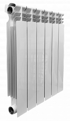 Биметаллический секционный радиатор отопления Valfex BASE Version 2.0 500 / 6 секций