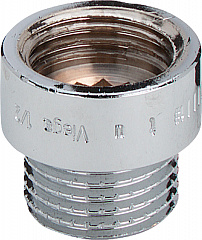 Удлинитель Viega G 1/2 х G 1/2x 40 мм, бронза, хром, модель 3526 внутренняя-наружная резьба