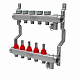 Коллектор Royal Thermo для теплого пола с расходомерами 1х3/4ЕК с 8 контурами