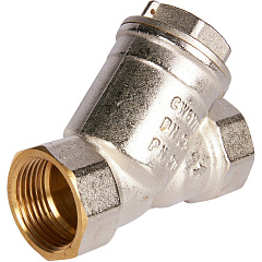 Фильтр грубой очистки Rommer 1 дюйм PN20 косой 500 мкр.