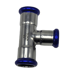 Пресс-тройник MVI из нержавеющей стали переходной 35х15х35