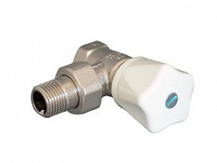 Вентиль Oventrop с ручным приводом серии HR, угловой, Ду 10 3/8