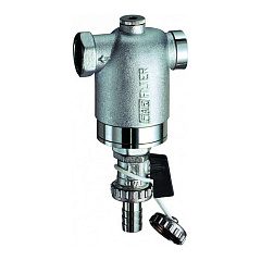 Фильтр для воды FAR 100мкм, под манометр, Max: 95 C, 25 бар, 1/2 ВР