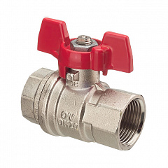 Шаровой кран Oventrop Optibal DN 15, ВР-ВР, рукоятка бабочка