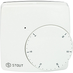 Комнатный термостат Stout WFHT-BASIC для нормально-закрытых сервоприводов