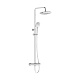 Душевая система Vitra Aquaheat Bliss 240 2F, хром