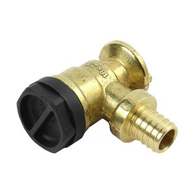 Отвод KAN-therm Push латунный короткий, фиксируемый 14х2 G1/2 ВР