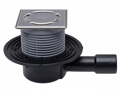 Трап HL 510NPr с надставным элементом Klik-Klak