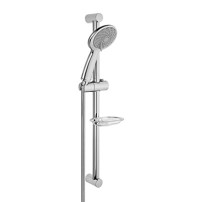 Душевой гарнитур Vitra Samba штанга +ручной душ (3-х режимный)